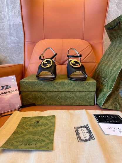 Zapatos de tacón alto Gucci Blondie negros