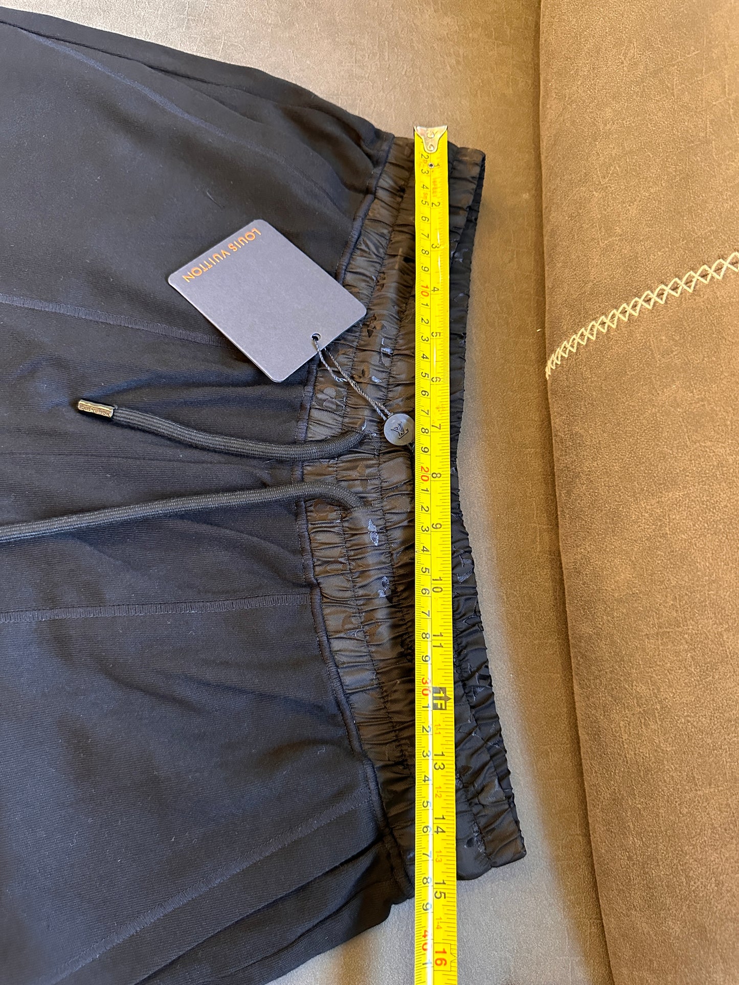 Calça de moletom Louis Vuitton preta