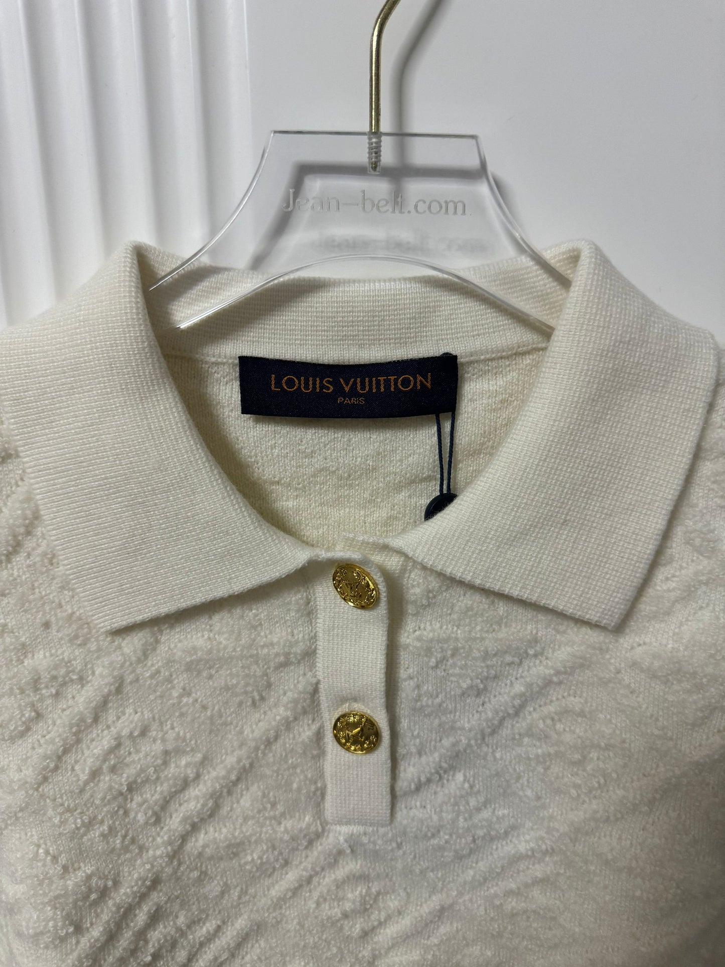 Ensemble polo et shorts en éponge monogramme Louis Vuitton pour femmes