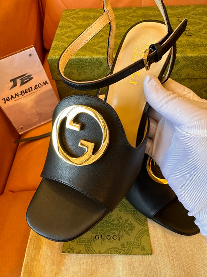 Zapatos de tacón alto Gucci Blondie negros