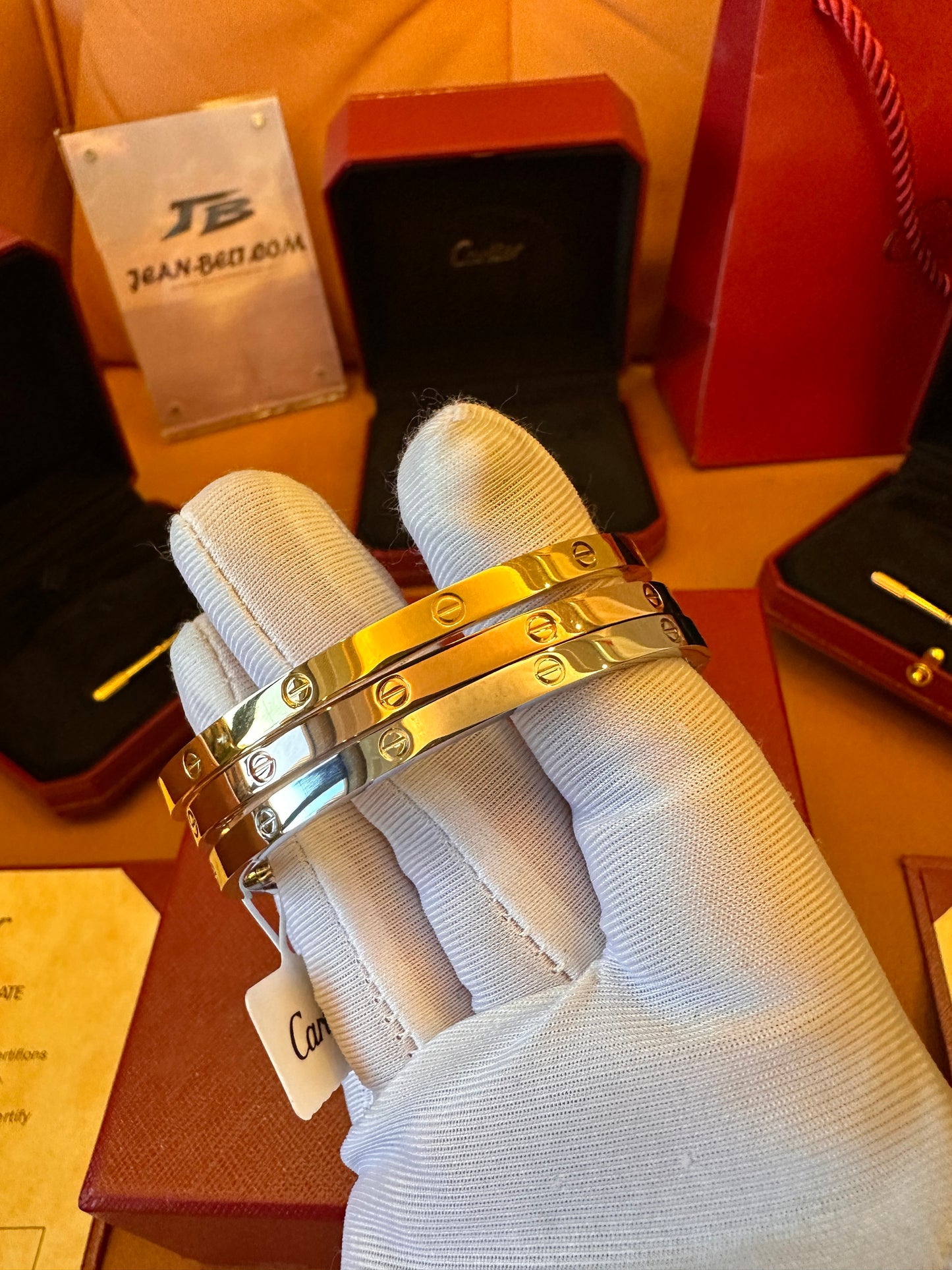 Cartier love Bracelet Small Model Gold/Rose Gold/Silver