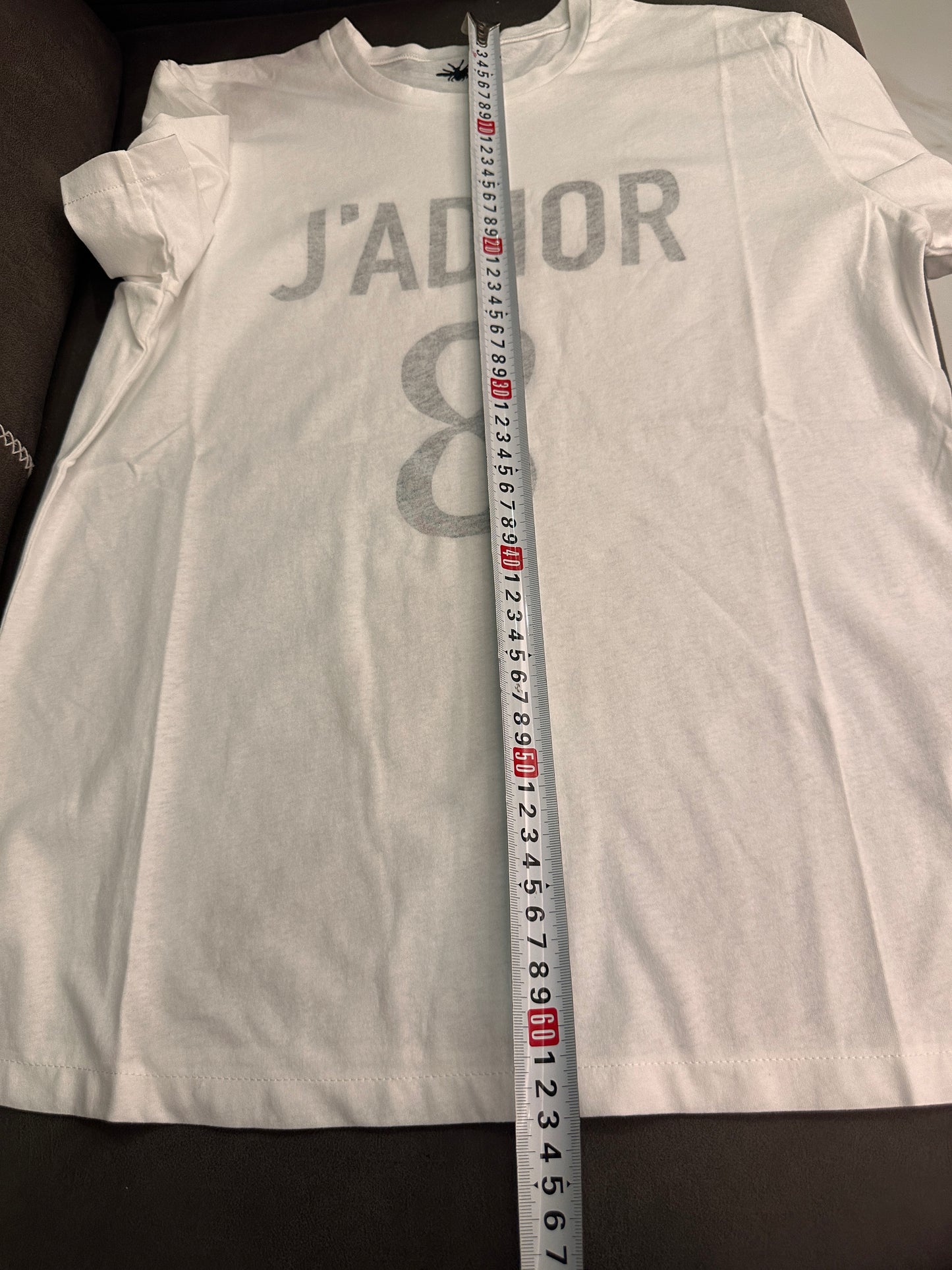T-shirt en lin classique Dior numéro 8