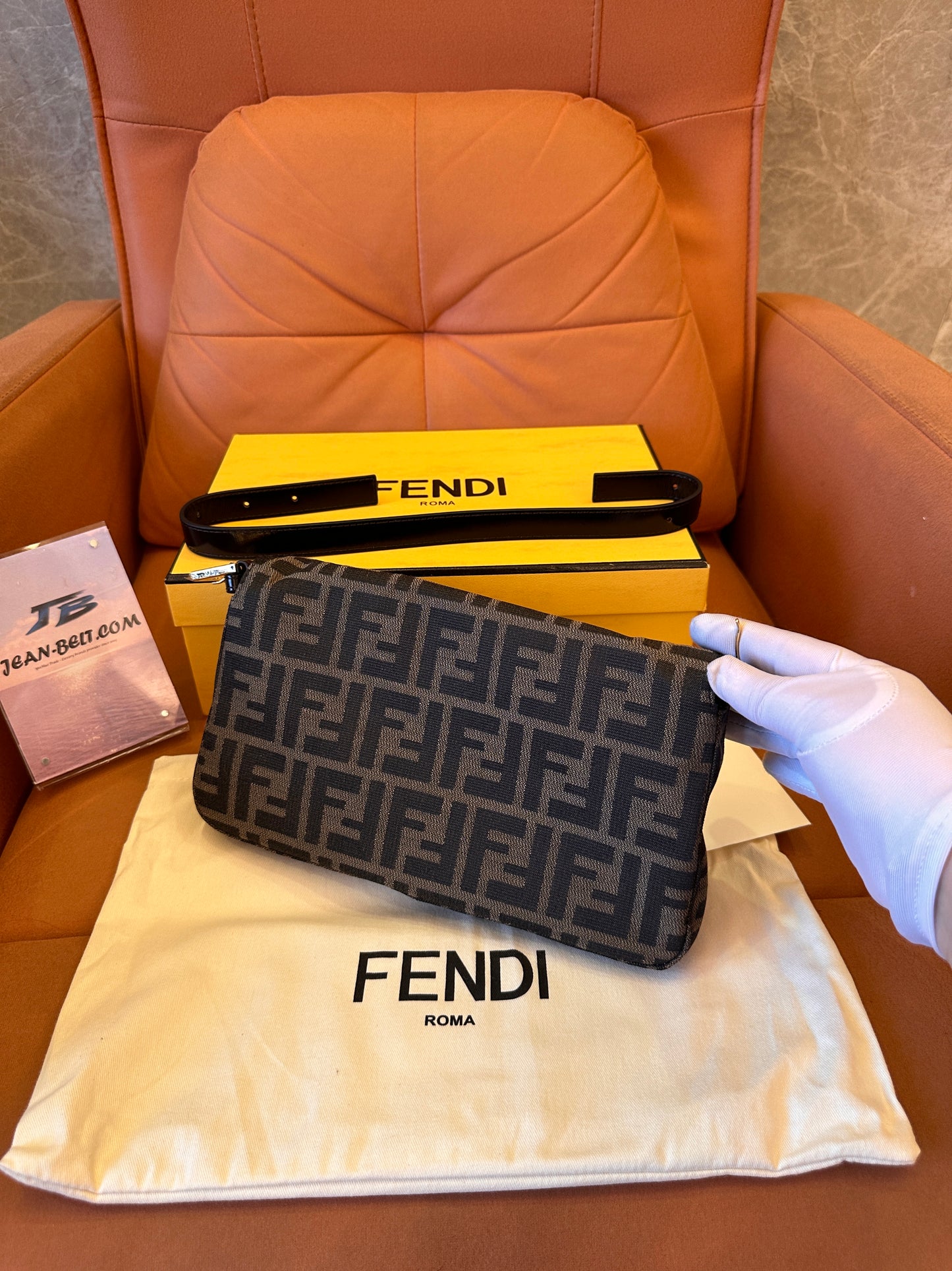 Bolsa baguete Fendi