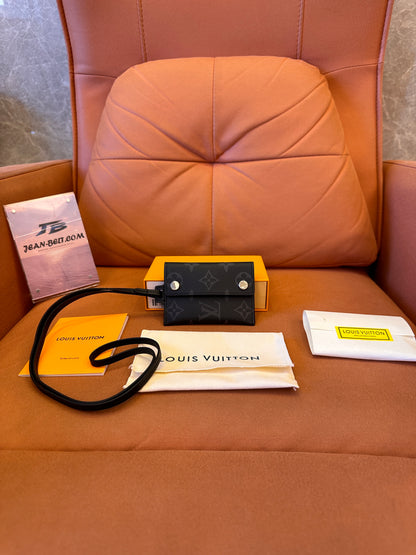 Colar porta-cartões Louis Vuitton, bolsa de identidade m83153
