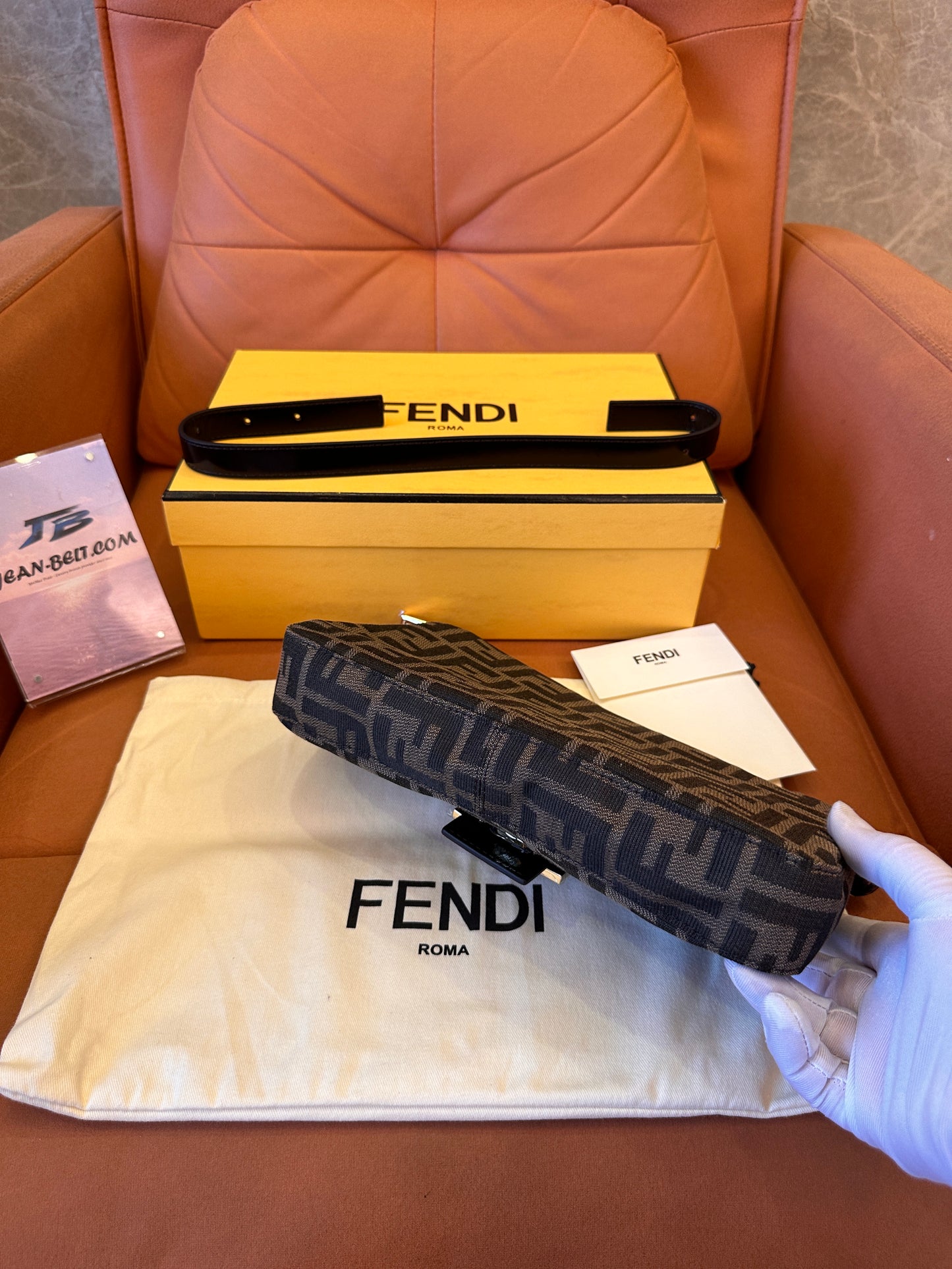 Bolsa baguete Fendi
