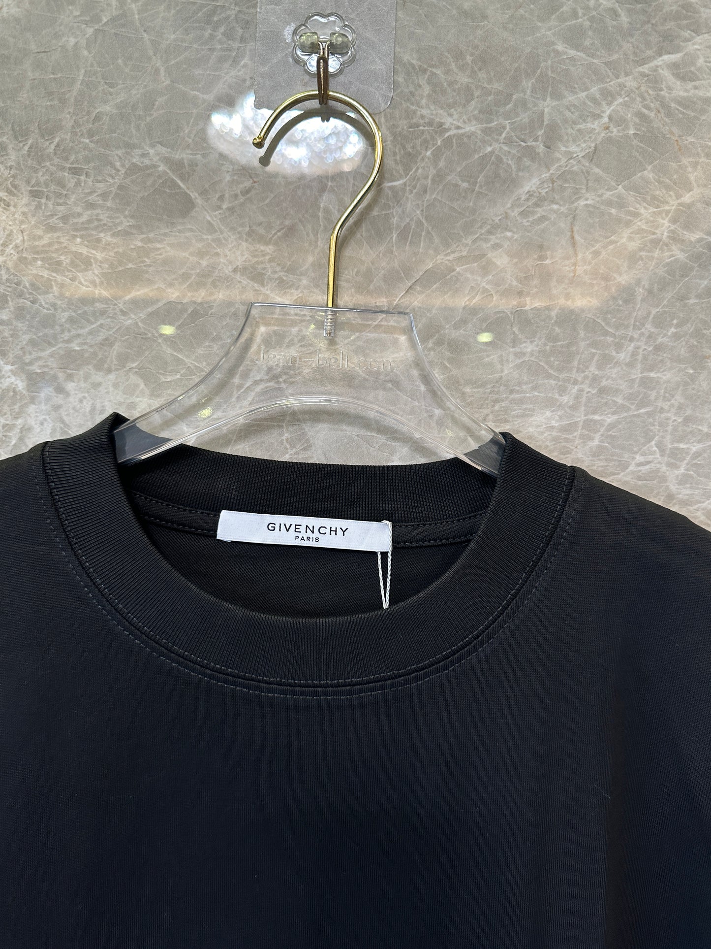 Givenchy Black Logo T-shirt – Paris Emblem