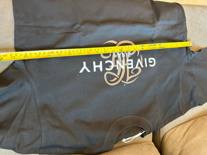 Givenchy Black Logo T-shirt – Paris Emblem