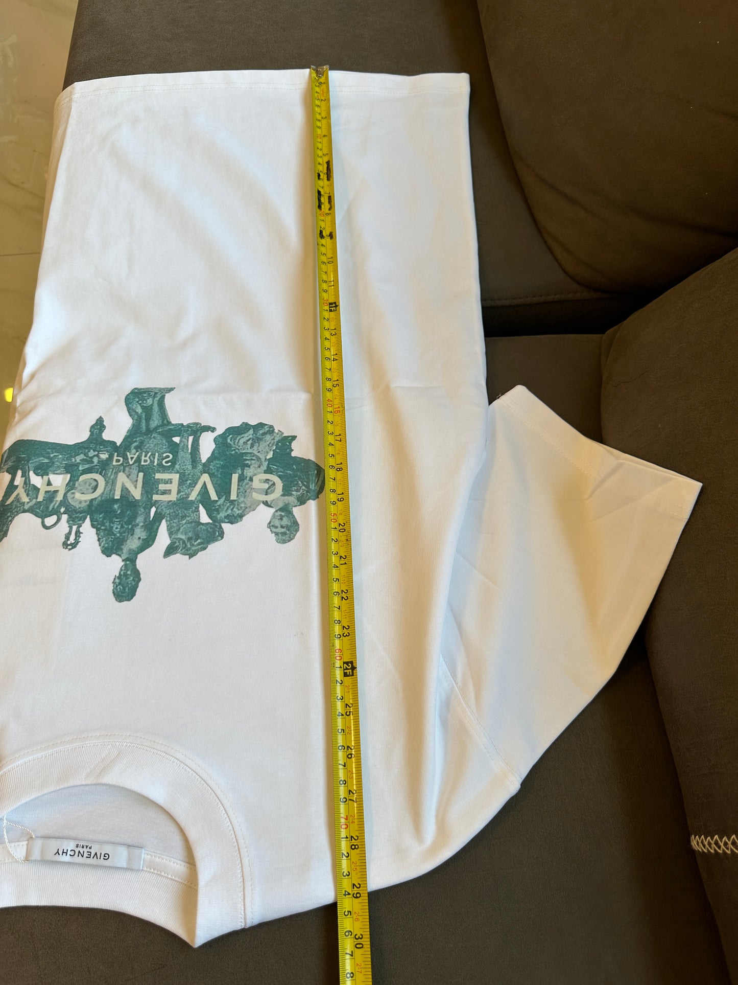 Givenchy White Statue Graphic T-shirt