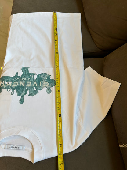 Givenchy White Statue Graphic T-shirt