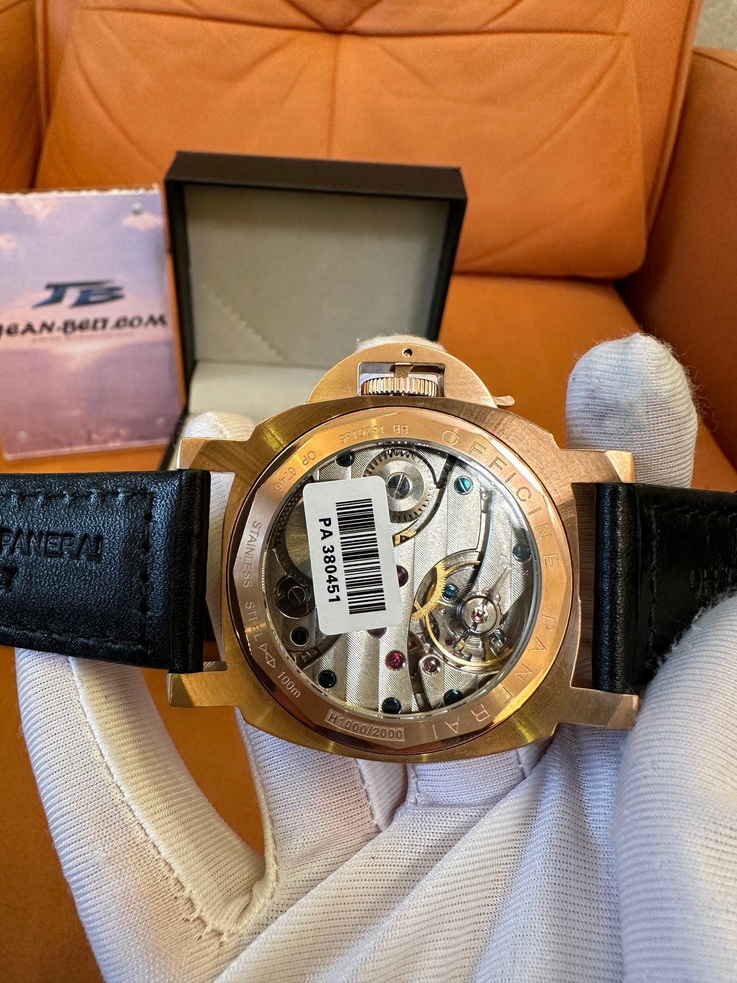 Panerai Luminor Marina Hand-Wound Mechanical Watch