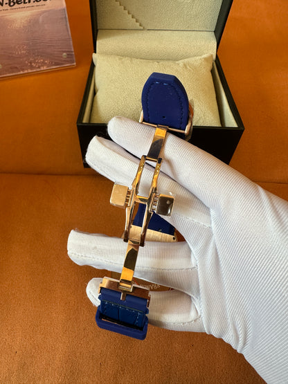 Franck Muller Vanguard V45 Rose Gold Tonneau Chronograph