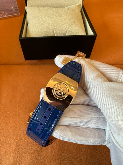 Franck Muller Vanguard V45 Rose Gold Tonneau Chronograph