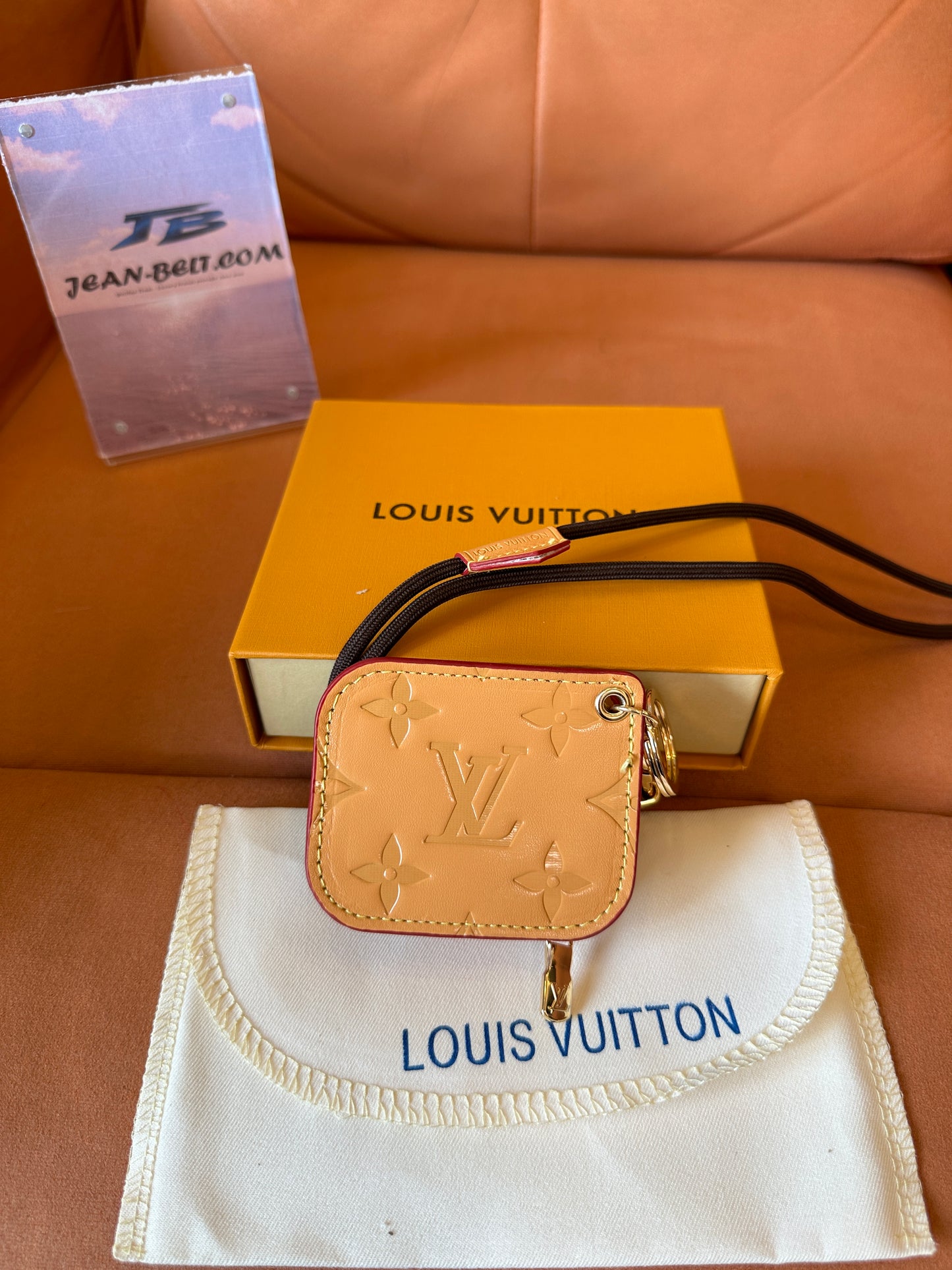 Louis Vuitton Monogram Leather Key Pouch