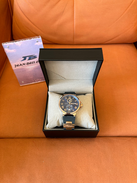 Ulysse Nardin Marine Chronometer Rose Gold Watch