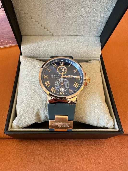 Ulysse Nardin Marine Chronometer Rose Gold Watch