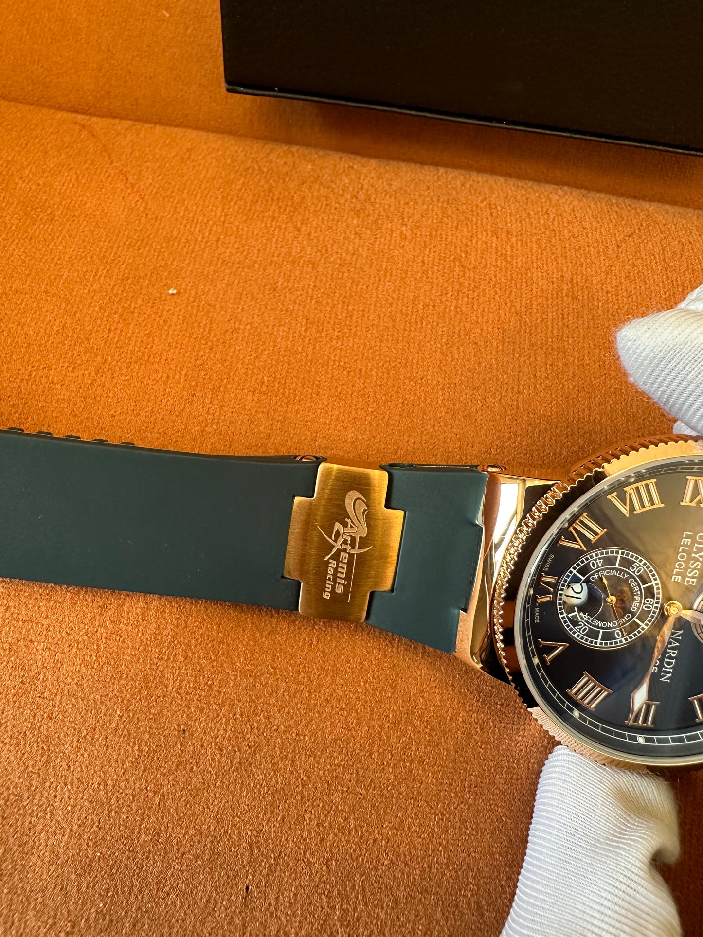 Ulysse Nardin Marine Chronometer Rose Gold Watch