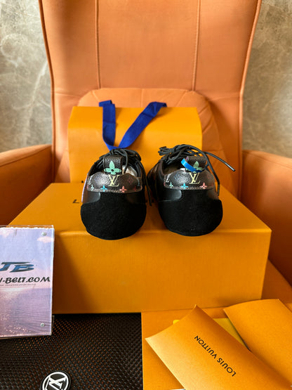 Louis Vuitton Multicolor Monogram Leather Low-Top Sneakers