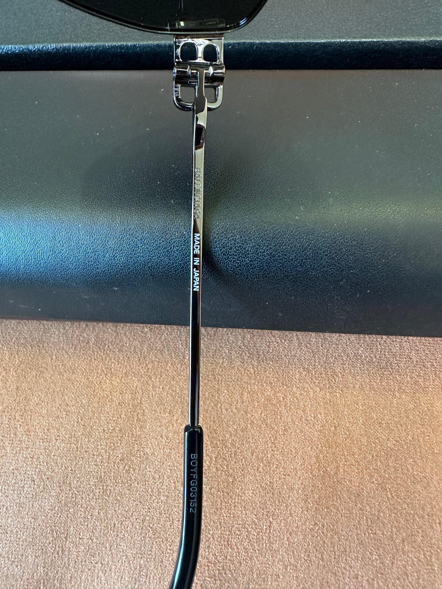 Balenciaga BB0037SK 002 Sunglasses with Purple Lenses