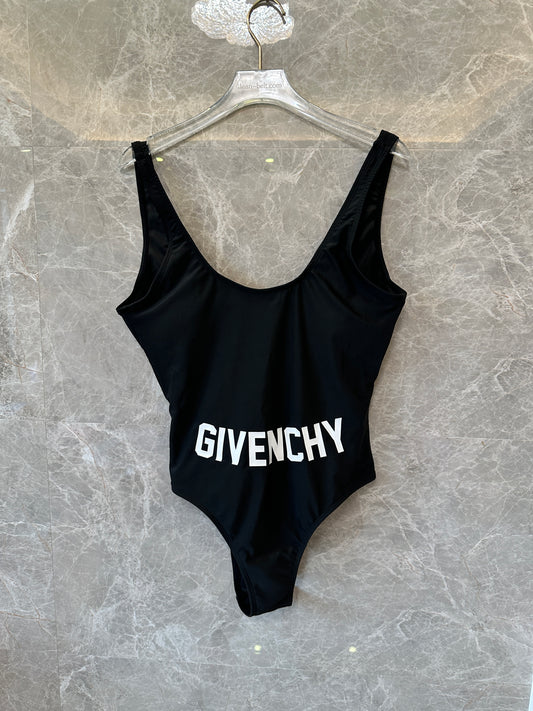 Givenchy Black One-Piece Swimsuit