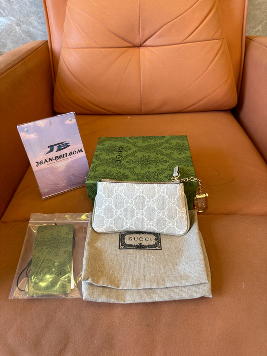 Gucci GG Supreme Canvas Key Pouch