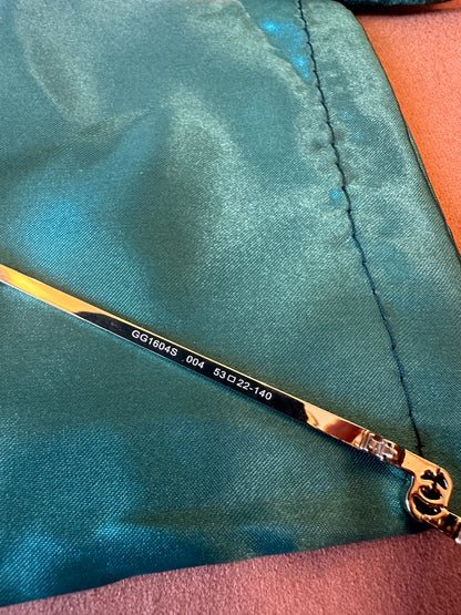 Gucci GG1604S 004 Rimless Geometric Eyeglasses