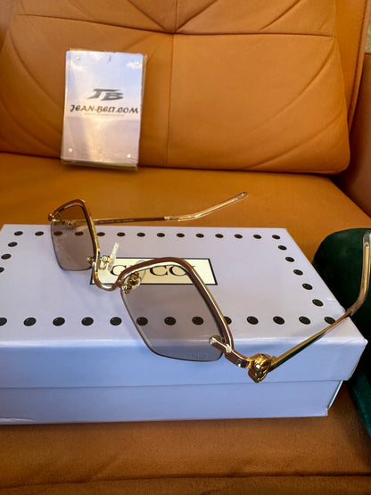 Gucci GG1604S 004 Rimless Geometric Eyeglasses
