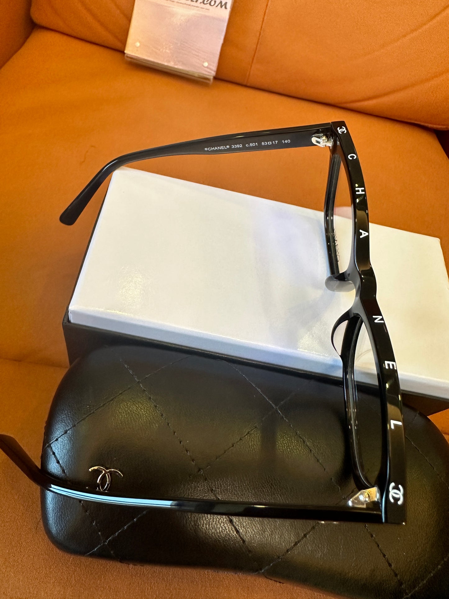 Chanel 3392 C.501 Black Optical Glasses Frame