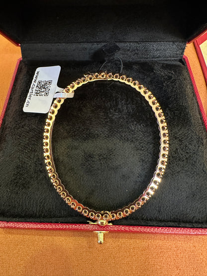 Cartier Clou de Paris Nail Bracelet Full Spike Gold