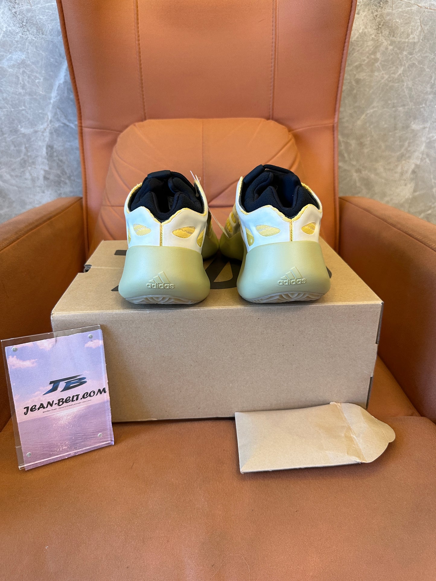 Yeezy 700 V3 'Safflower' Yellow Glow Sneakers