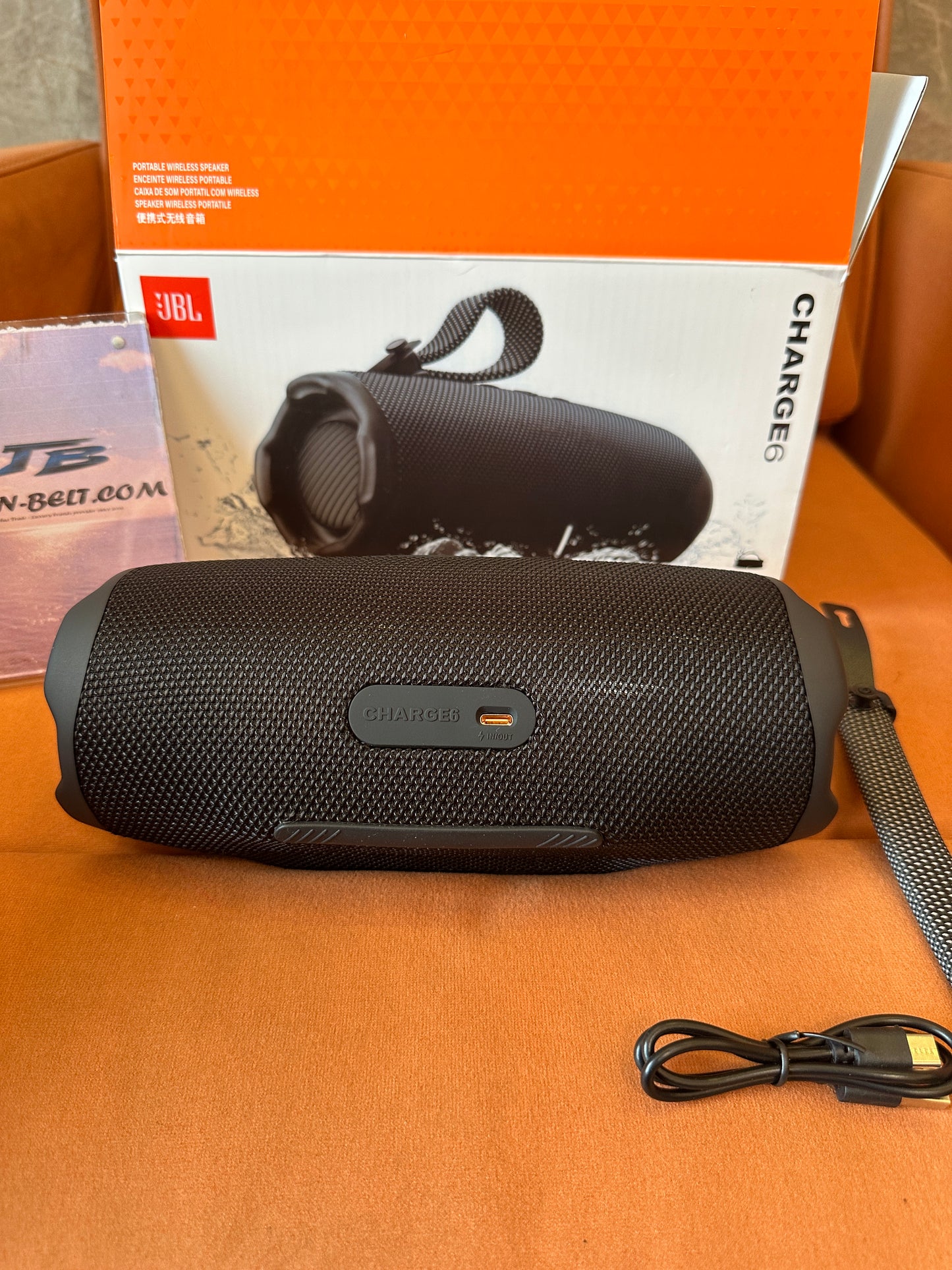 JBL Charge 6 Portable Bluetooth Speaker Waterproof Outdoor Bass Sound