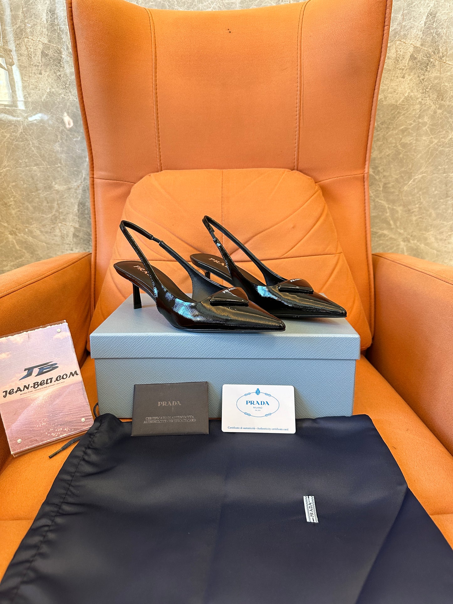 Prada Women Slingback Heels