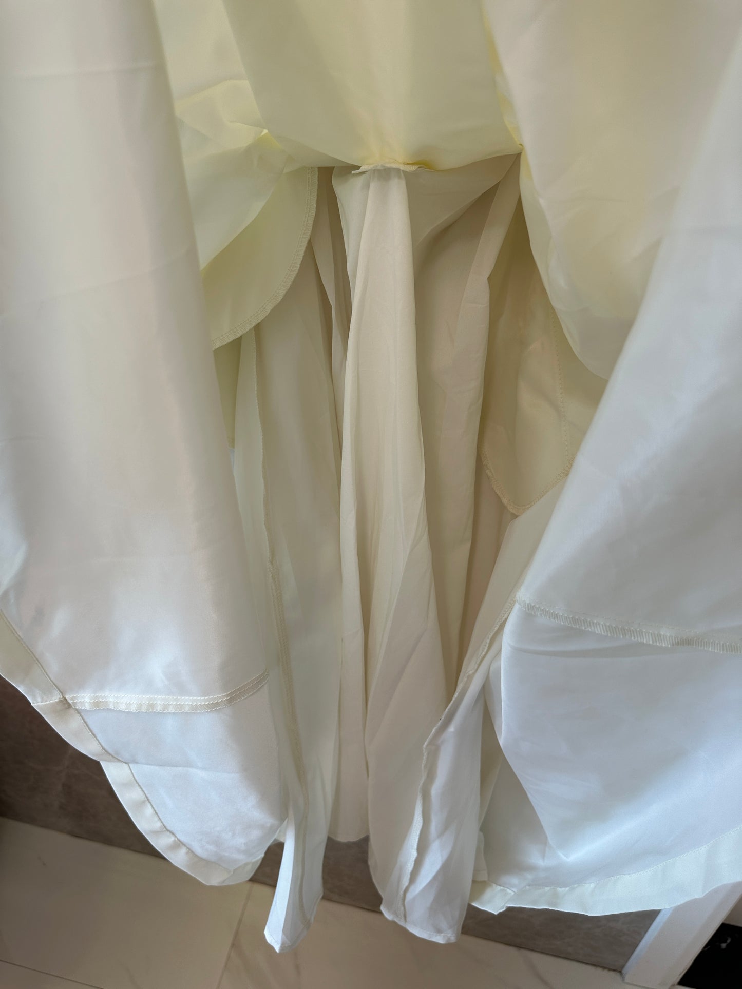 Prada White Re-Nylon Sleeveless Belted Zip-up Dress