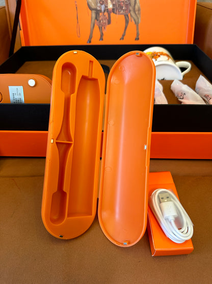 Hermes Electric Toothbrush Gift Set