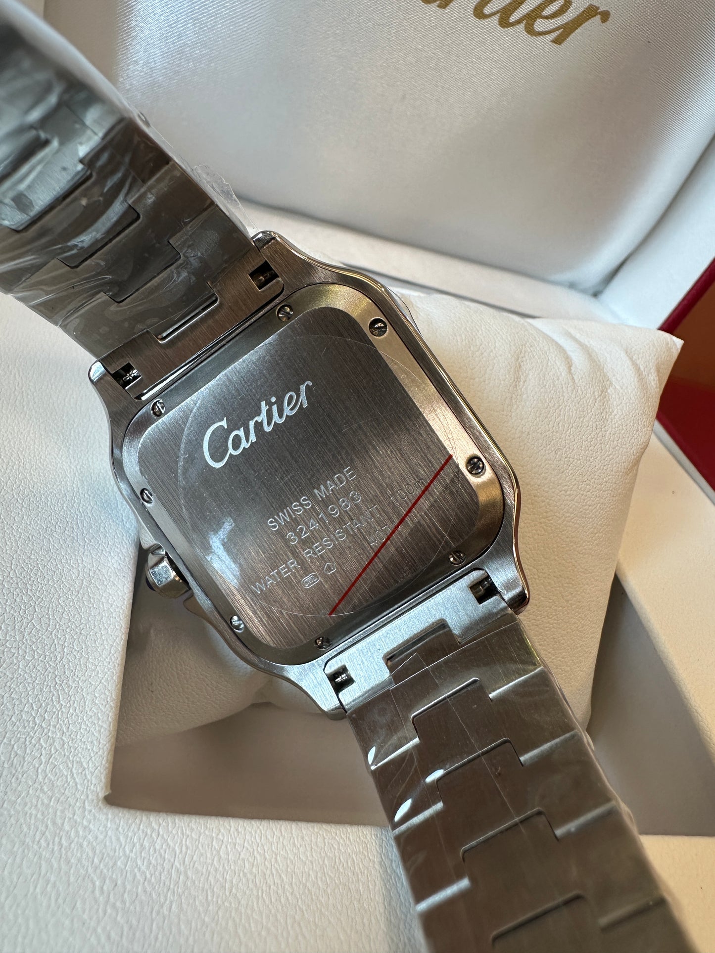 Cartier Santos Stainless Steel Automatic Watch