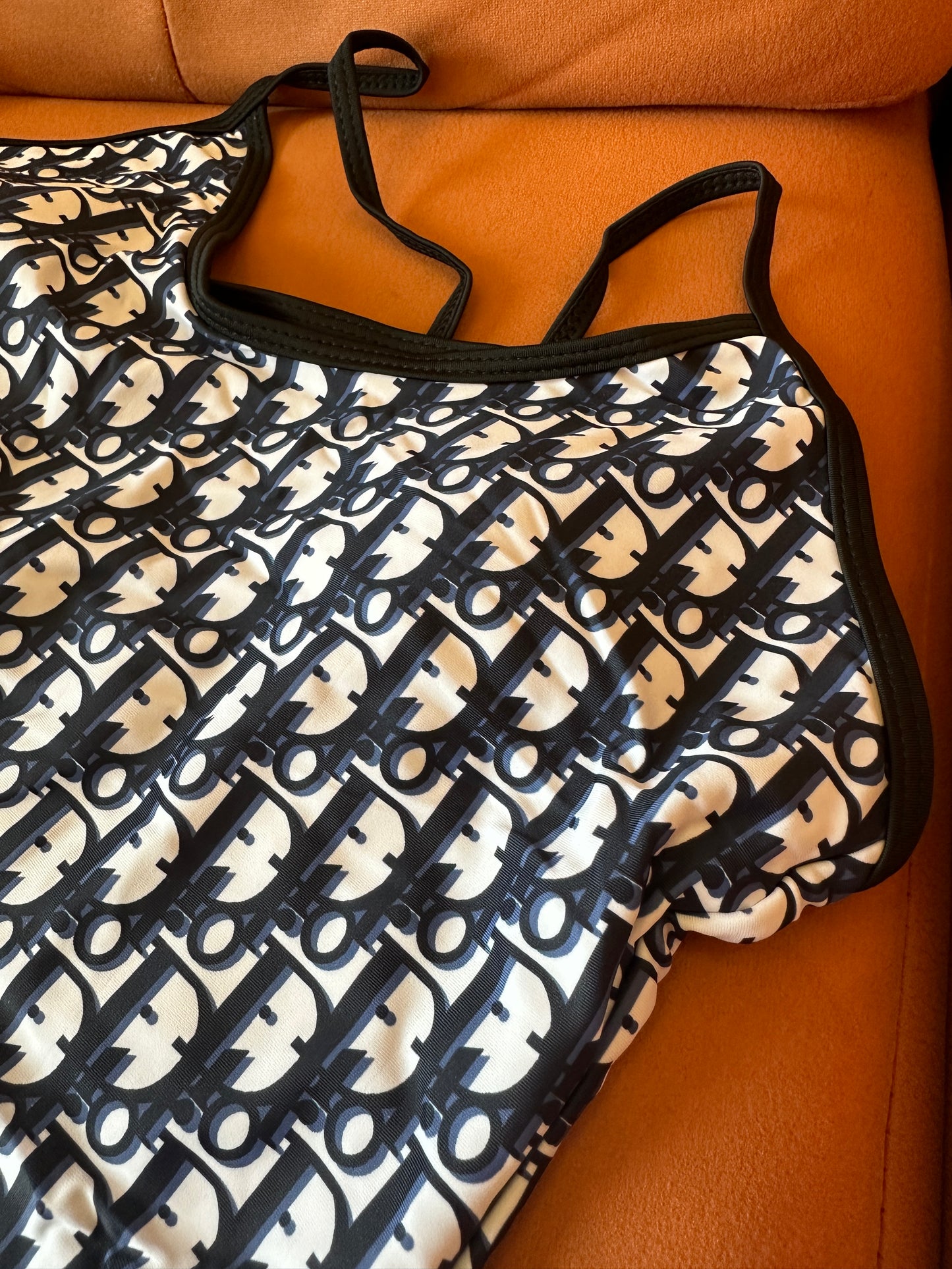 Dior Oblique Monogram One Piece Swimsuit Women