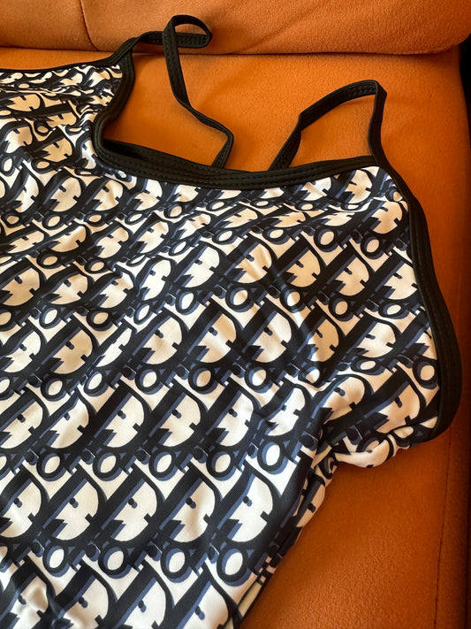 Dior Oblique Monogram One Piece Swimsuit Women