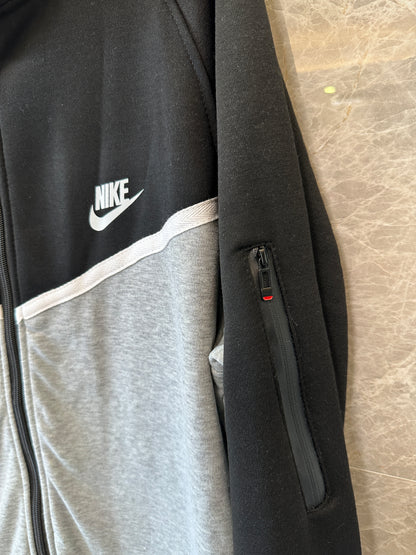 Nike Colorblock Zip-Up Hoodie & Jogger Tracksuit Set