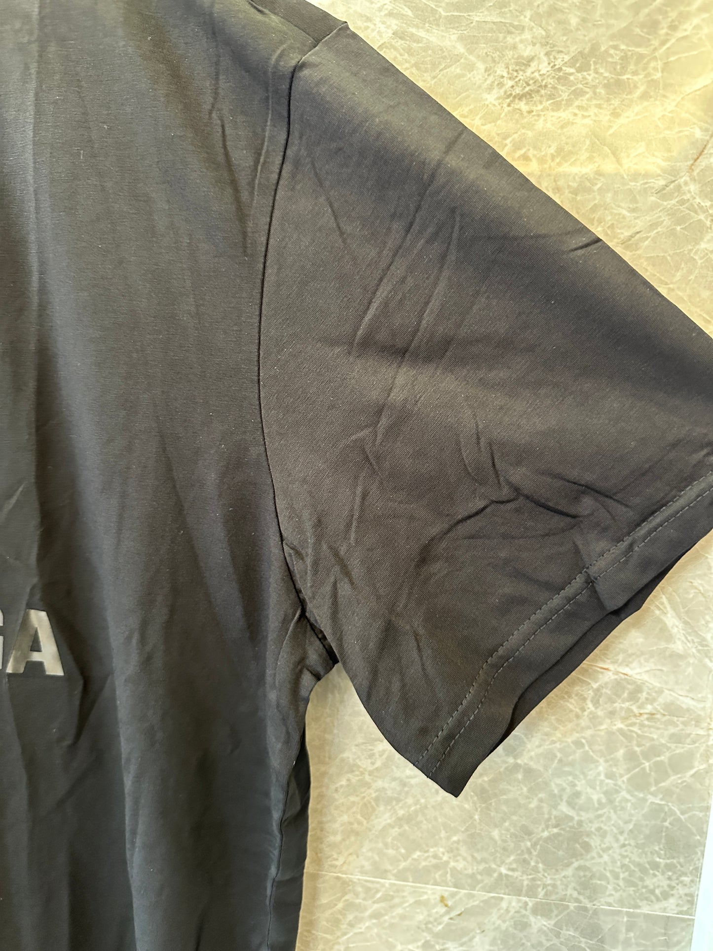 Balenciaga Black BB Logo Oversized T-shirt