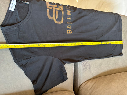 Balenciaga Black BB Logo Oversized T-shirt