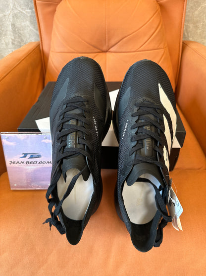Adidas Adizero Running Shoes Black White Lightweight Performance Sneakers