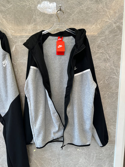 Nike Colorblock Zip-Up Hoodie & Jogger Tracksuit Set