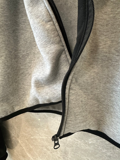 Nike Colorblock Zip-Up Hoodie & Jogger Tracksuit Set