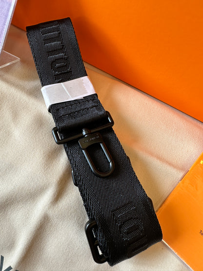 Louis Vuitton Alpha Messenger Bag Monogram Shadow Black M45895