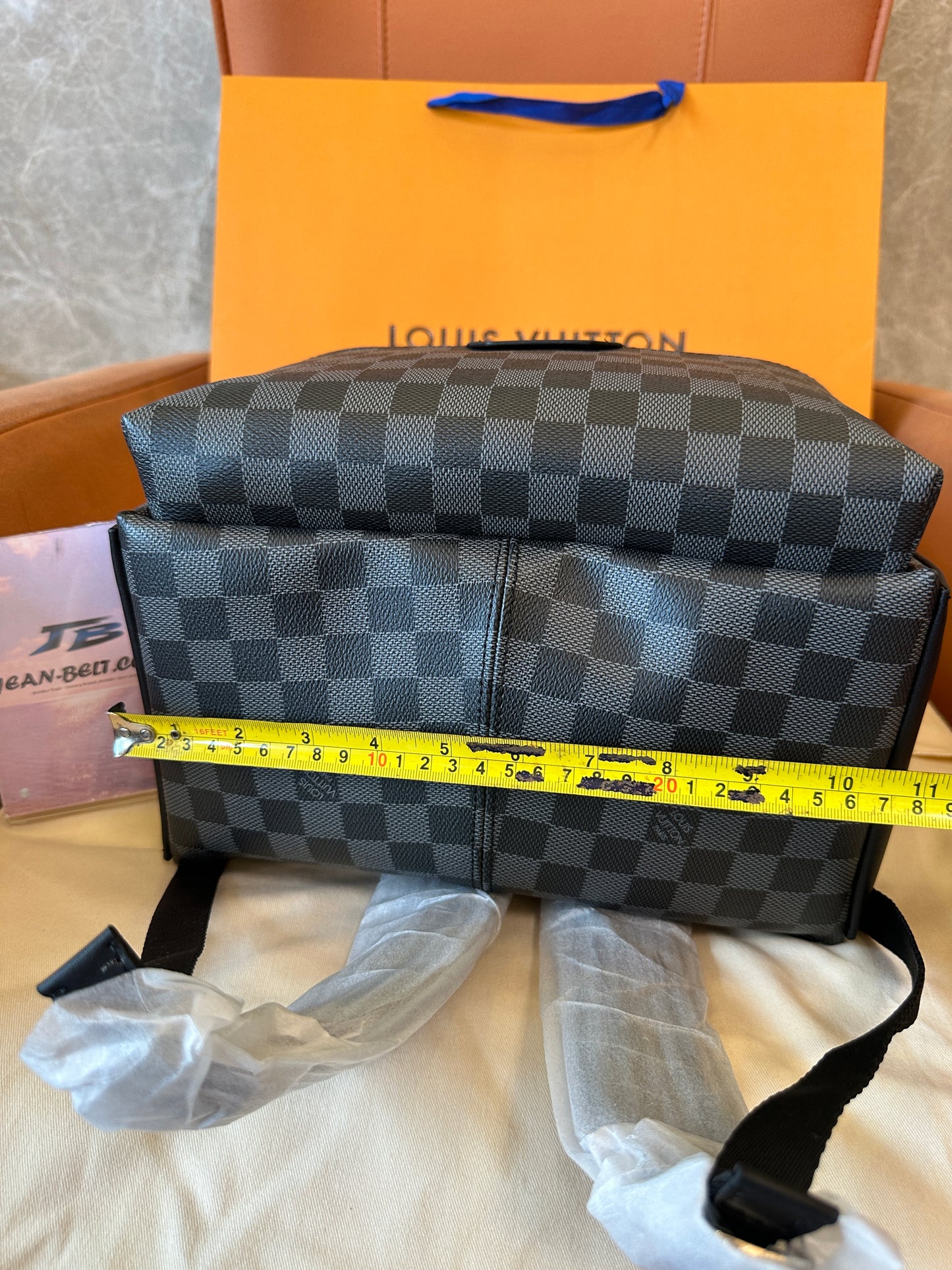 Louis Vuitton Michael Backpack Damier Graphite Canvas