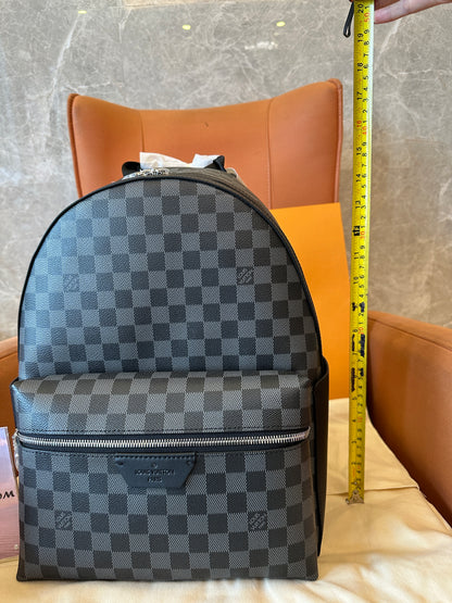 Louis Vuitton Michael Backpack Damier Graphite Canvas