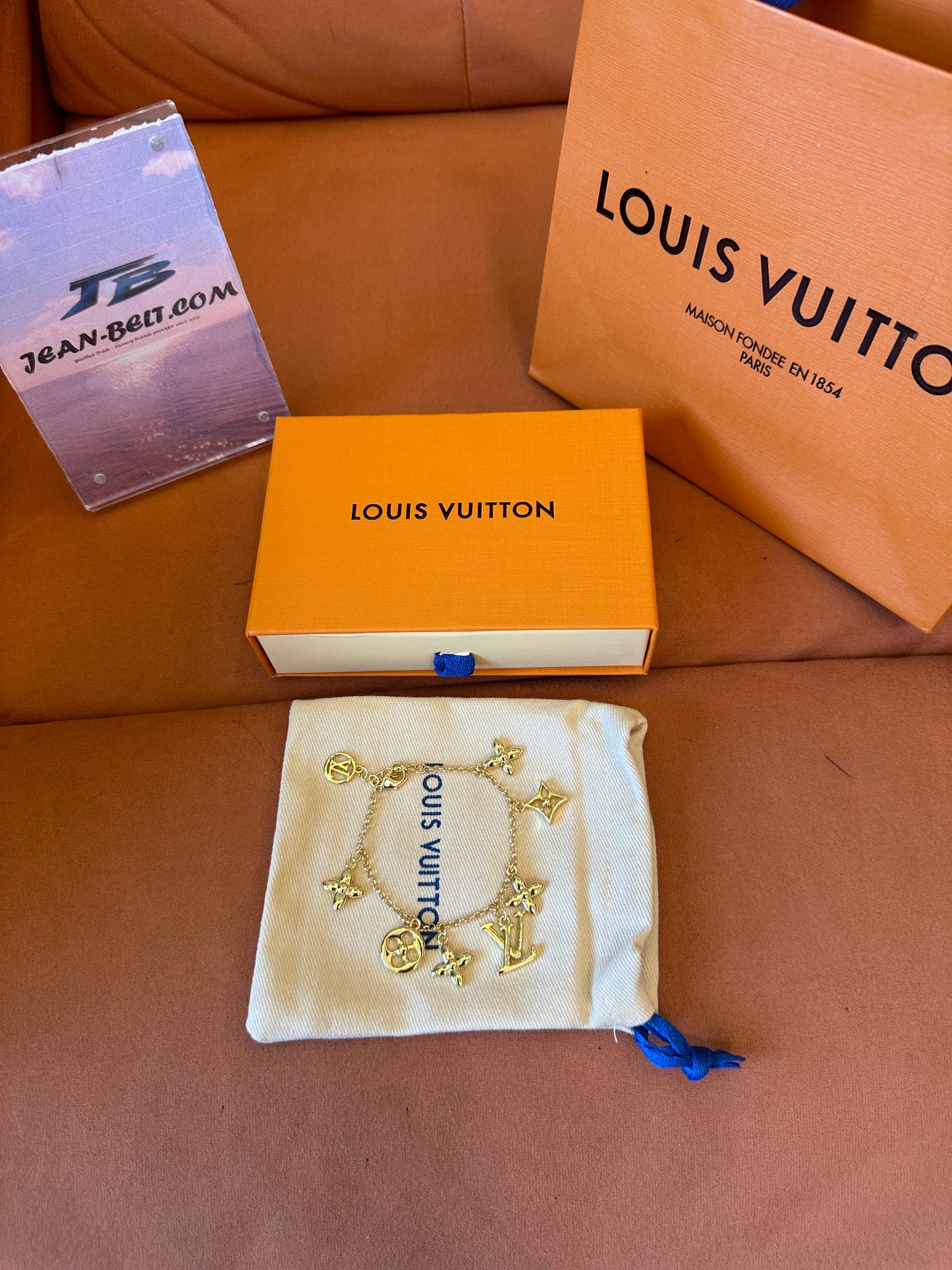 Louis Vuitton Monogram Charm Bracelet – Gold