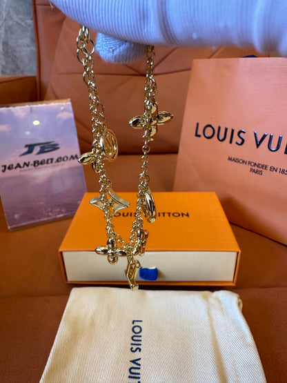 Louis Vuitton Monogram Charm Bracelet – Gold