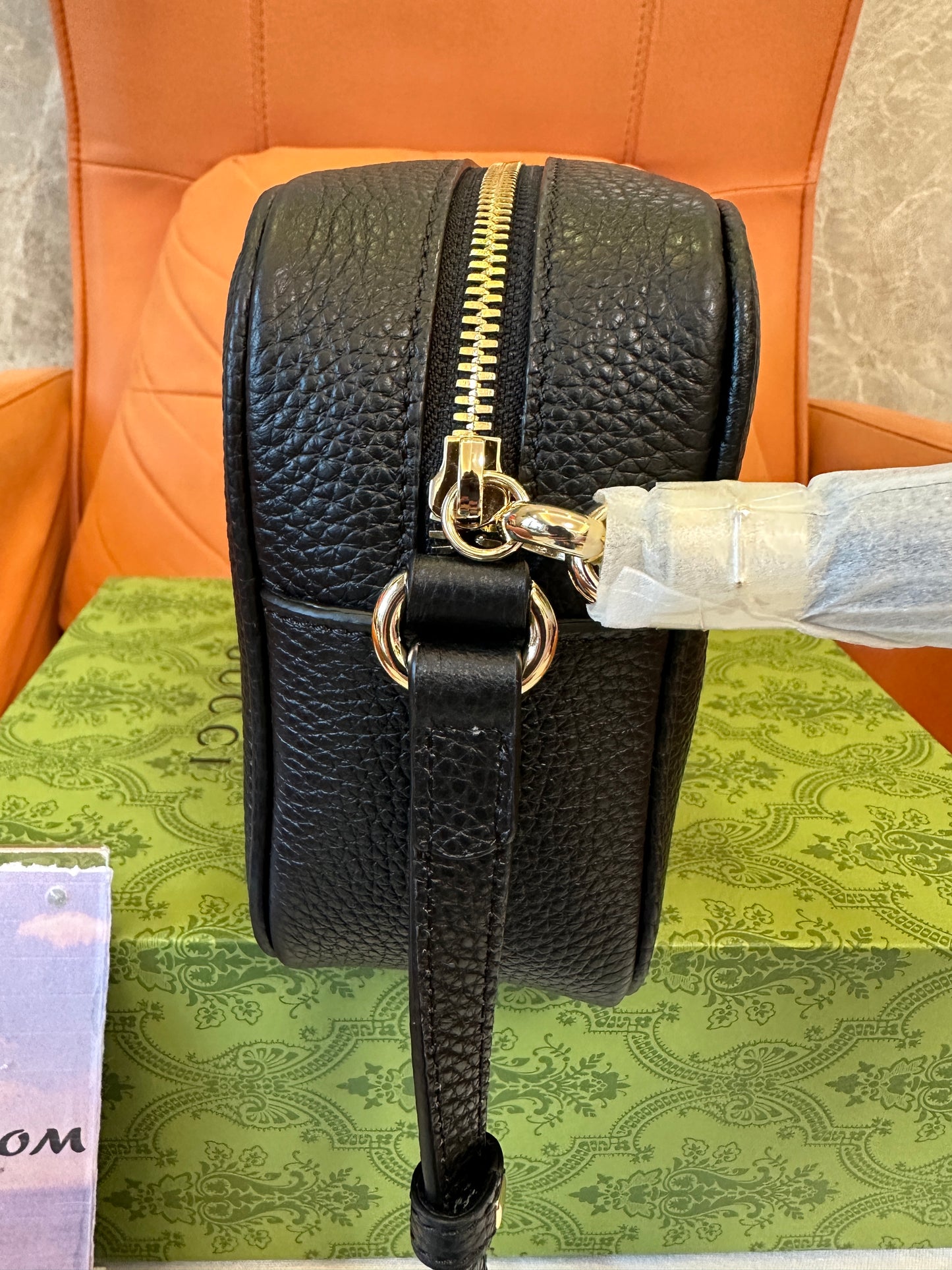 Sac à main Gucci disco soho noir