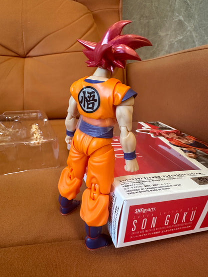 Bandai SHFiguarts Dragon Ball Super Super Saiyan God Son Goku Action Figure