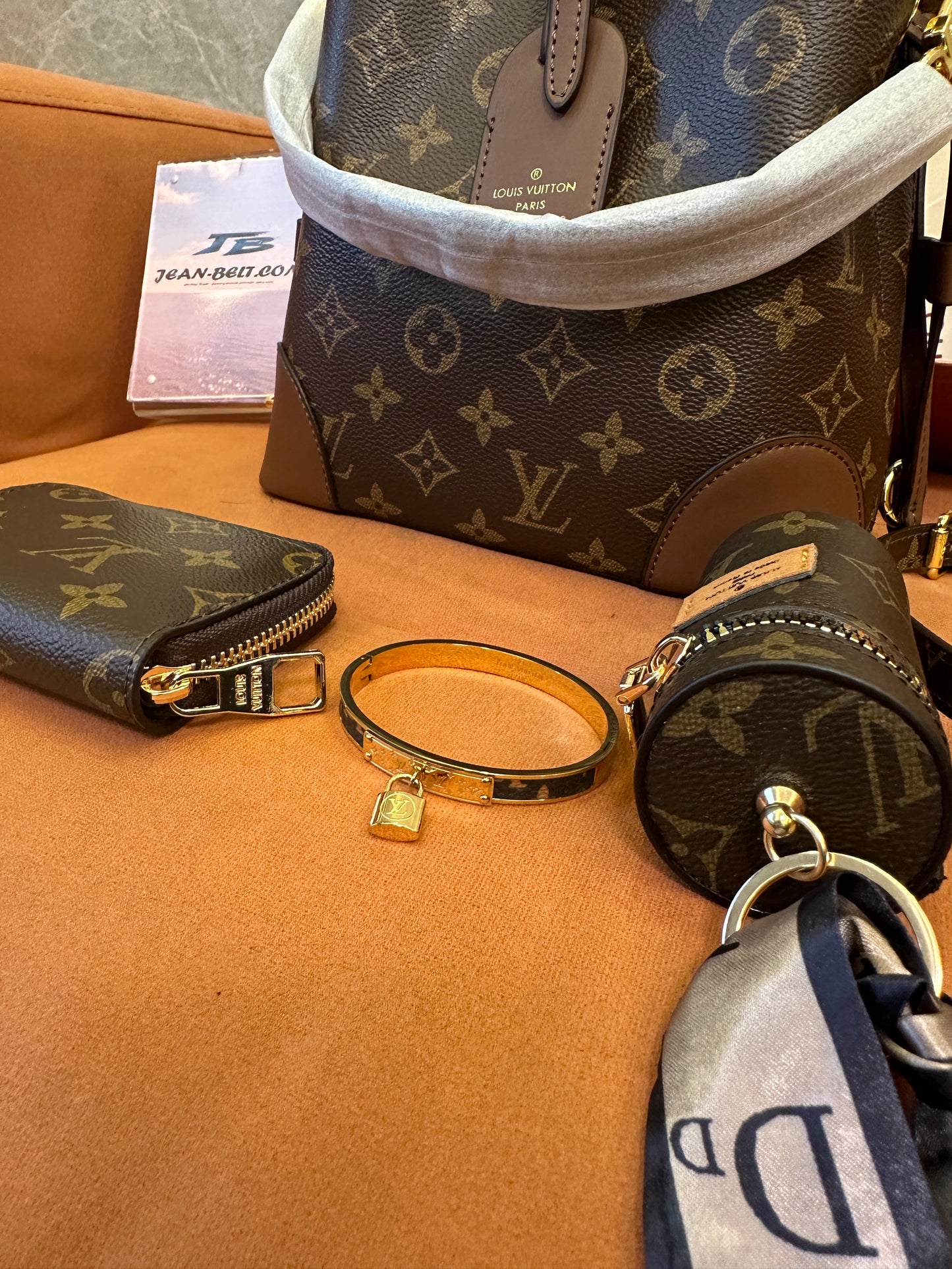 Louis Vuitton CarryAll Cargo PM Monogram Set